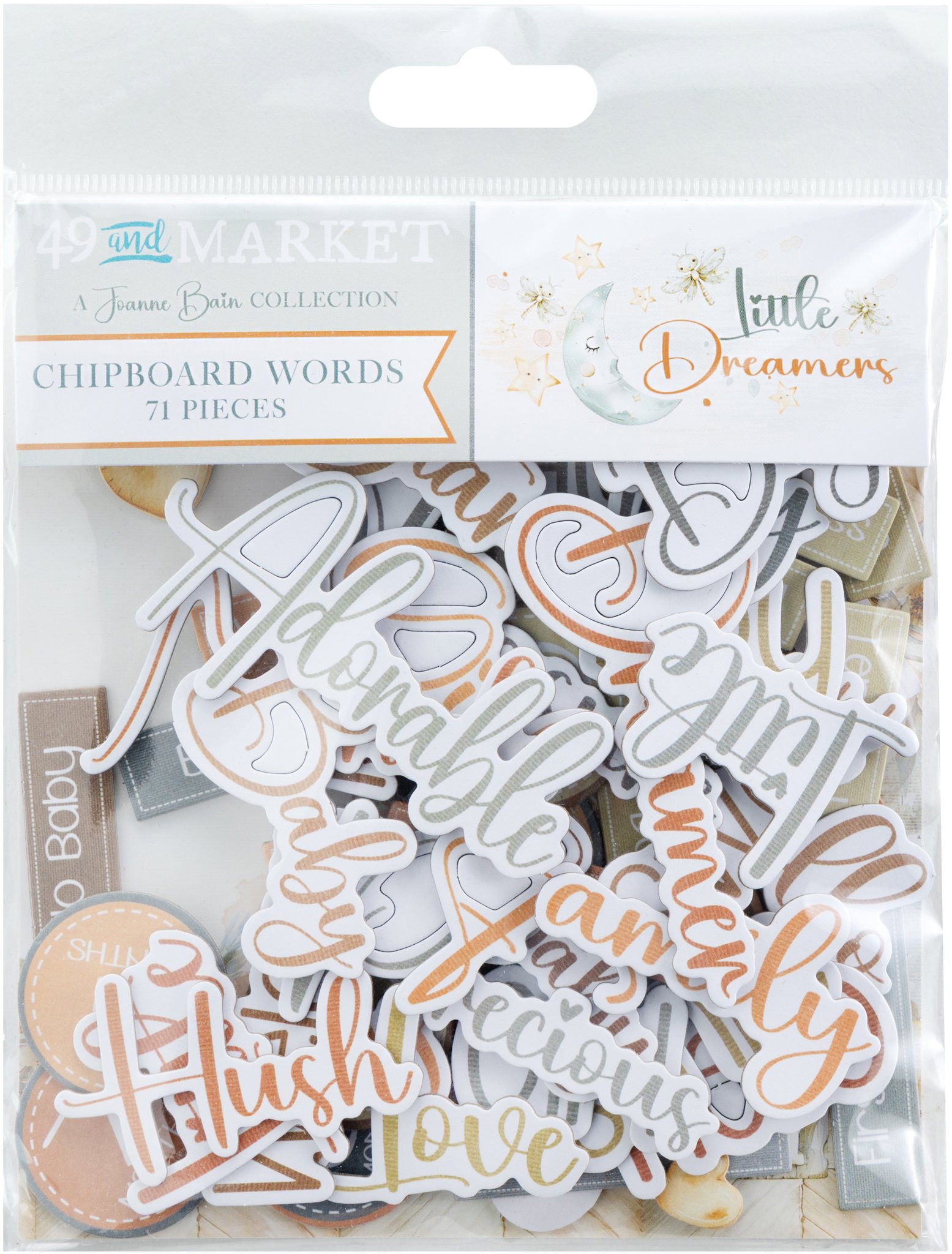 Bild von 49 And Market Chipboard Set-Little Dreamer 