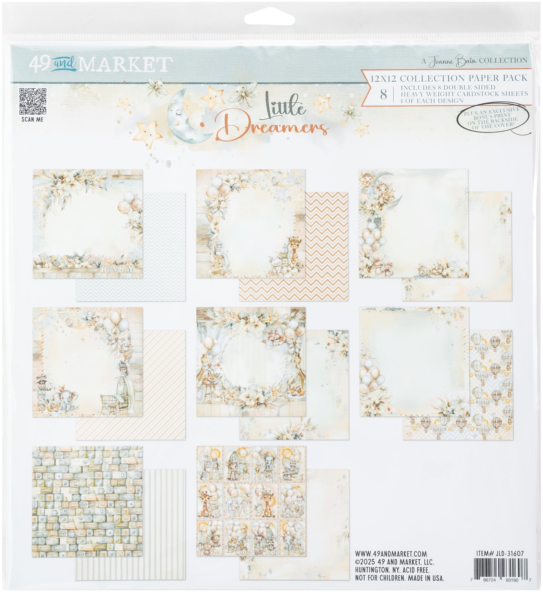 Bild von 49 And Market Collection Pack 12"X12"-Little Dreamer