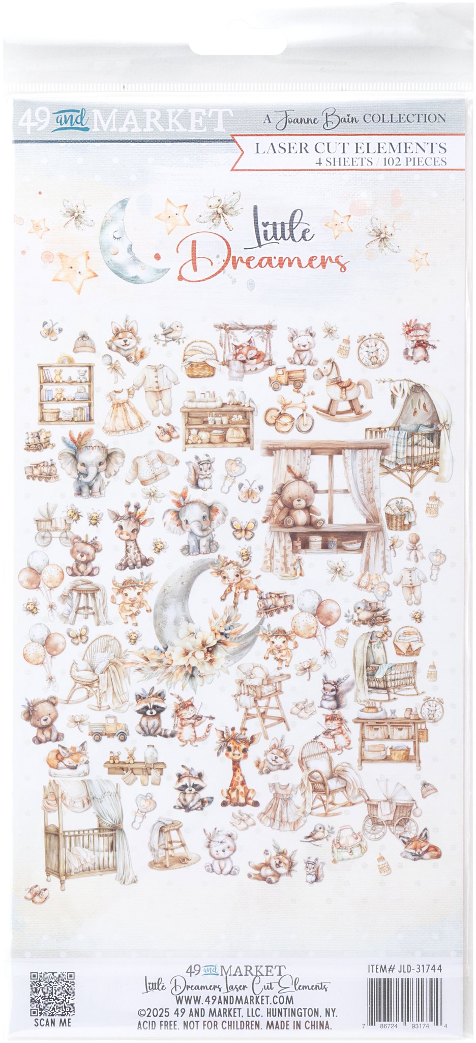 Bild von 49 And Market Laser Cut Outs-Elements, Little Dreamer