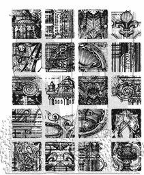 Bild von Tim Holtz Cling Stamps 7"X8.5"-Creative Blocks