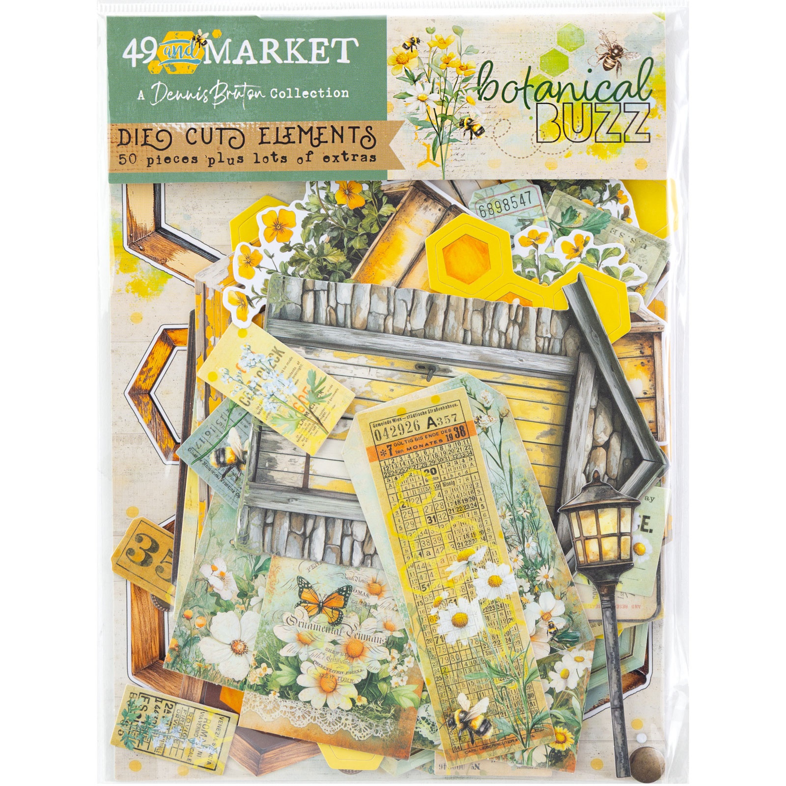 Bild von 49 And Marketing Die-Cuts-Elements, Botanical Buzz