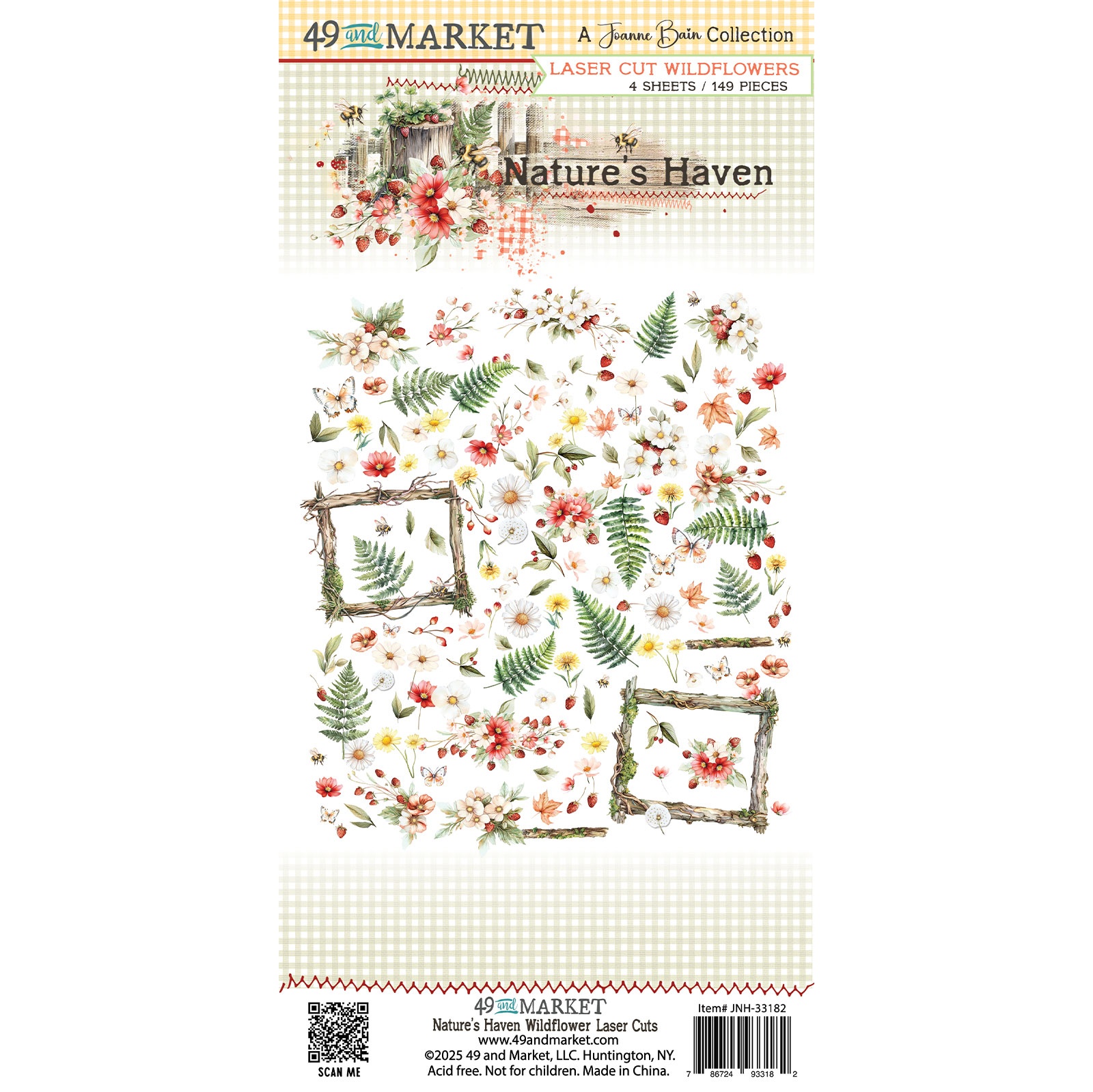 Bild von 49 And Market Laser Cut Outs-Wildflower, Nature's Haven