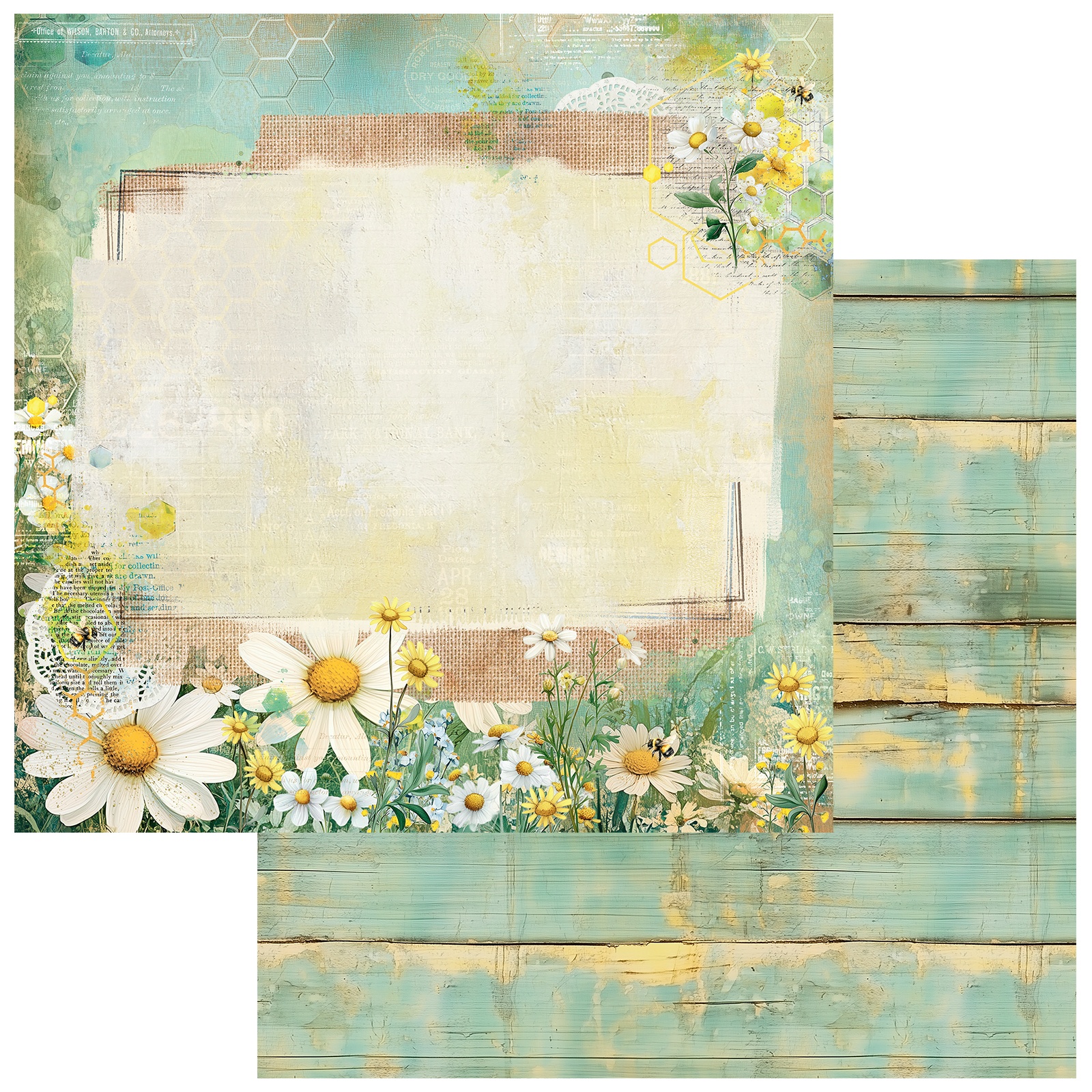 Bild von Botanical Buzz Double-Sided Cardstock 12"X12"-Fresh