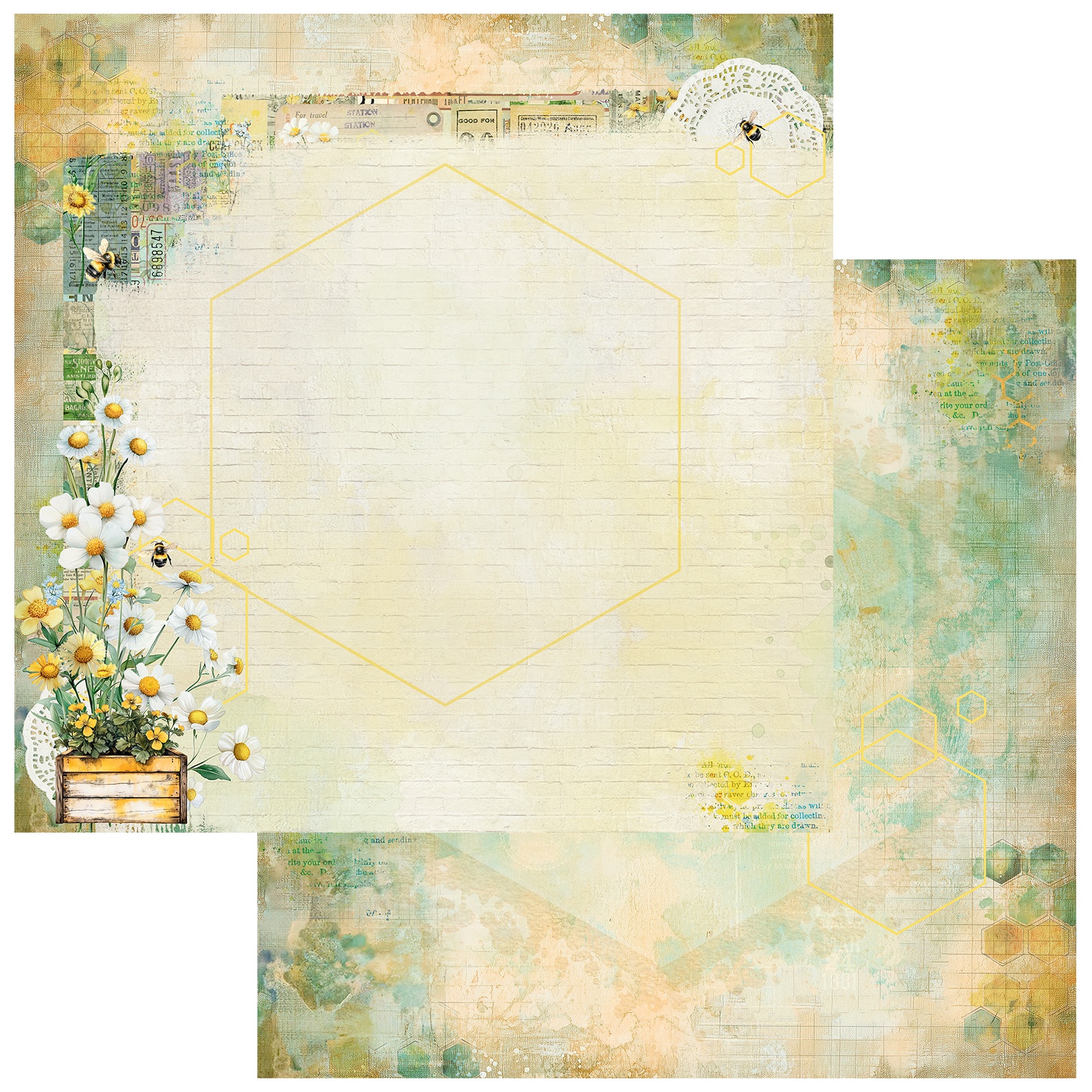 Bild von Botanical Buzz Double-Sided Cardstock 12"X12"-Delicate