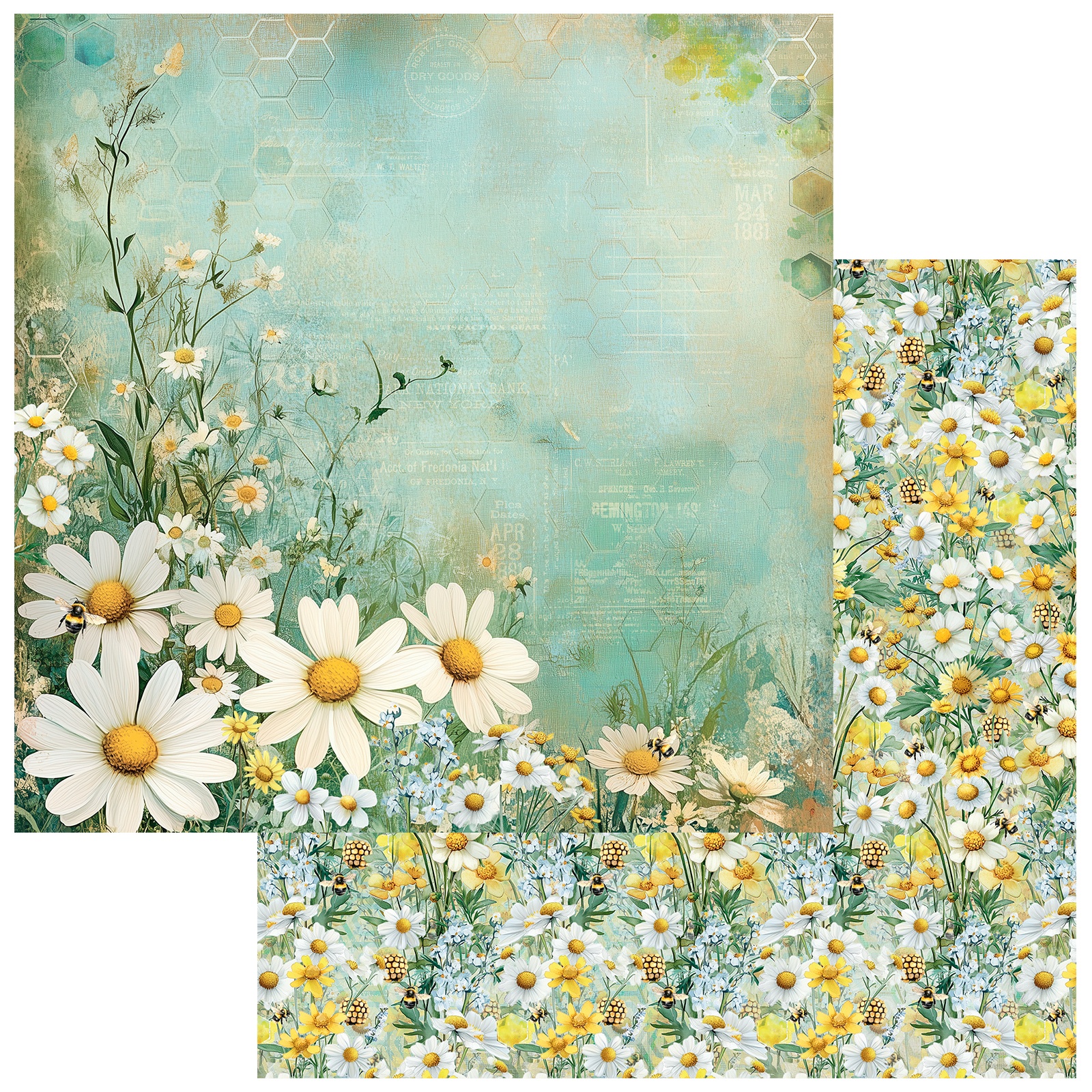 Bild von Botanical Buzz Double-Sided Cardstock 12"X12"-Fragrant