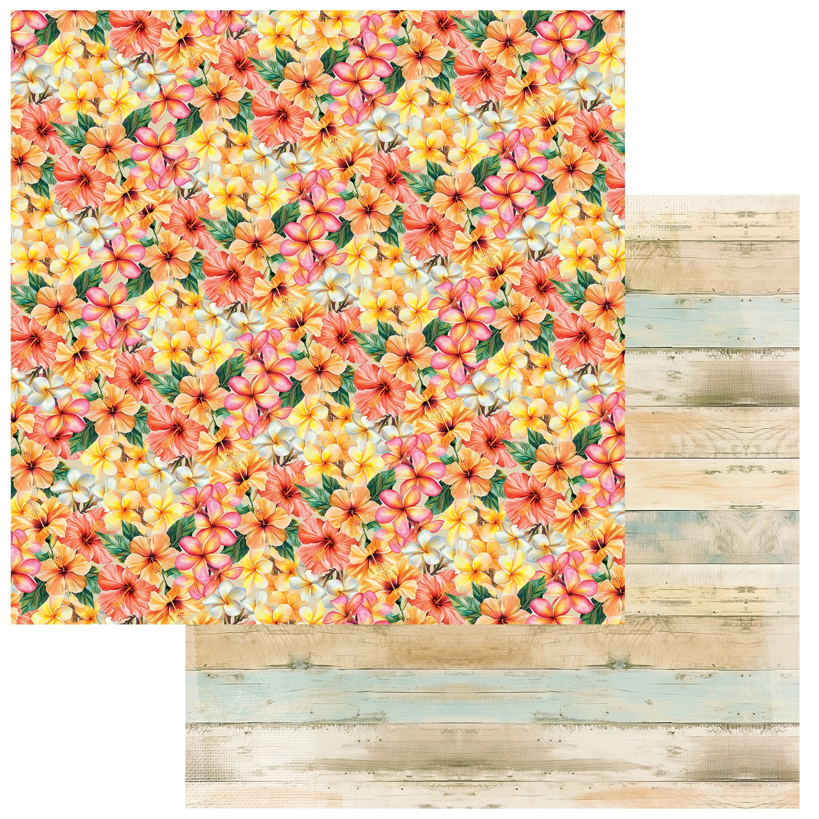 Bild von Beach Vibes Double-Sided Cardstock 12"X12"-Sunshine