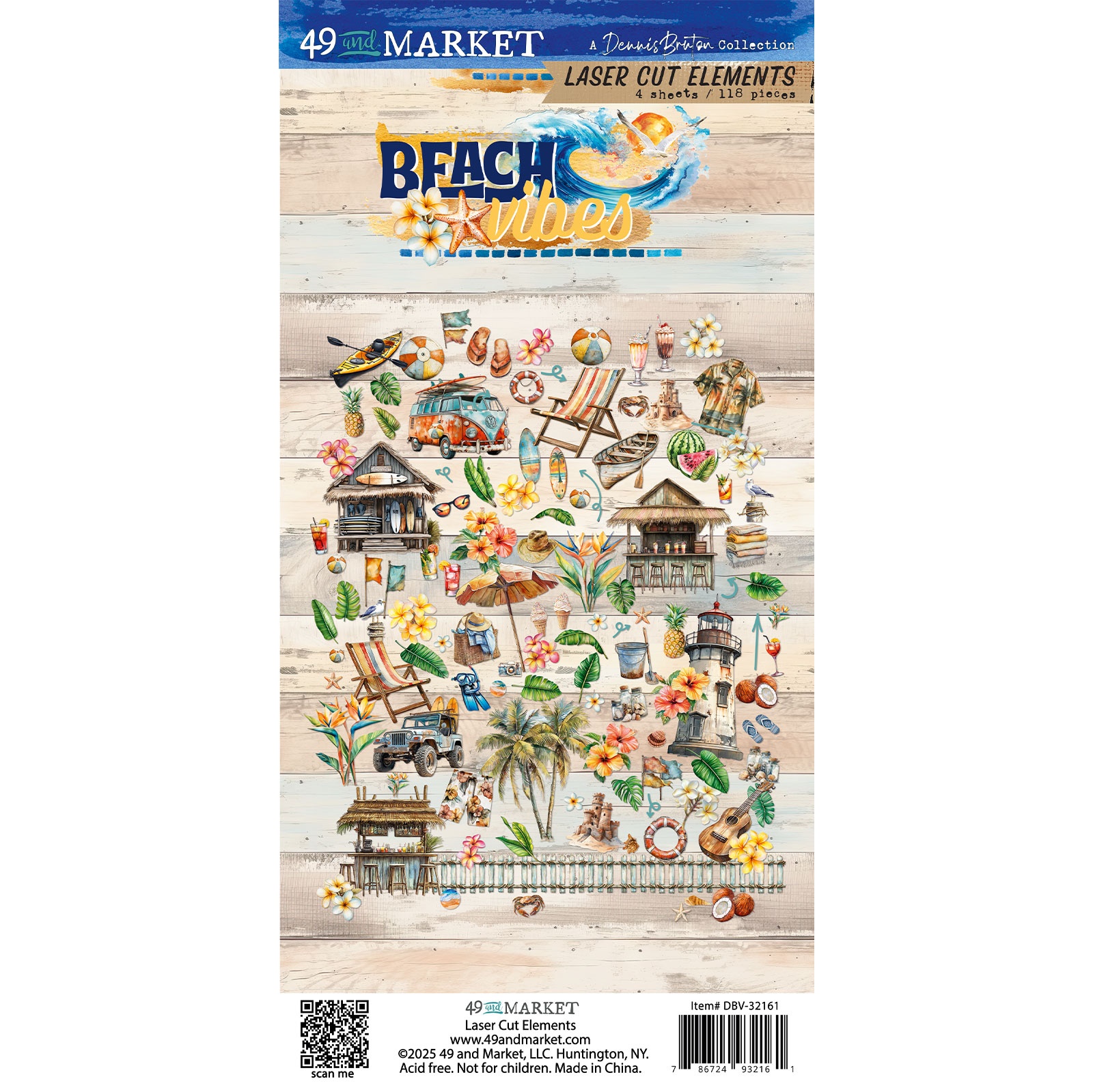 Bild von 49 And Market Laser Cut Outs-Element, Beach Vibes