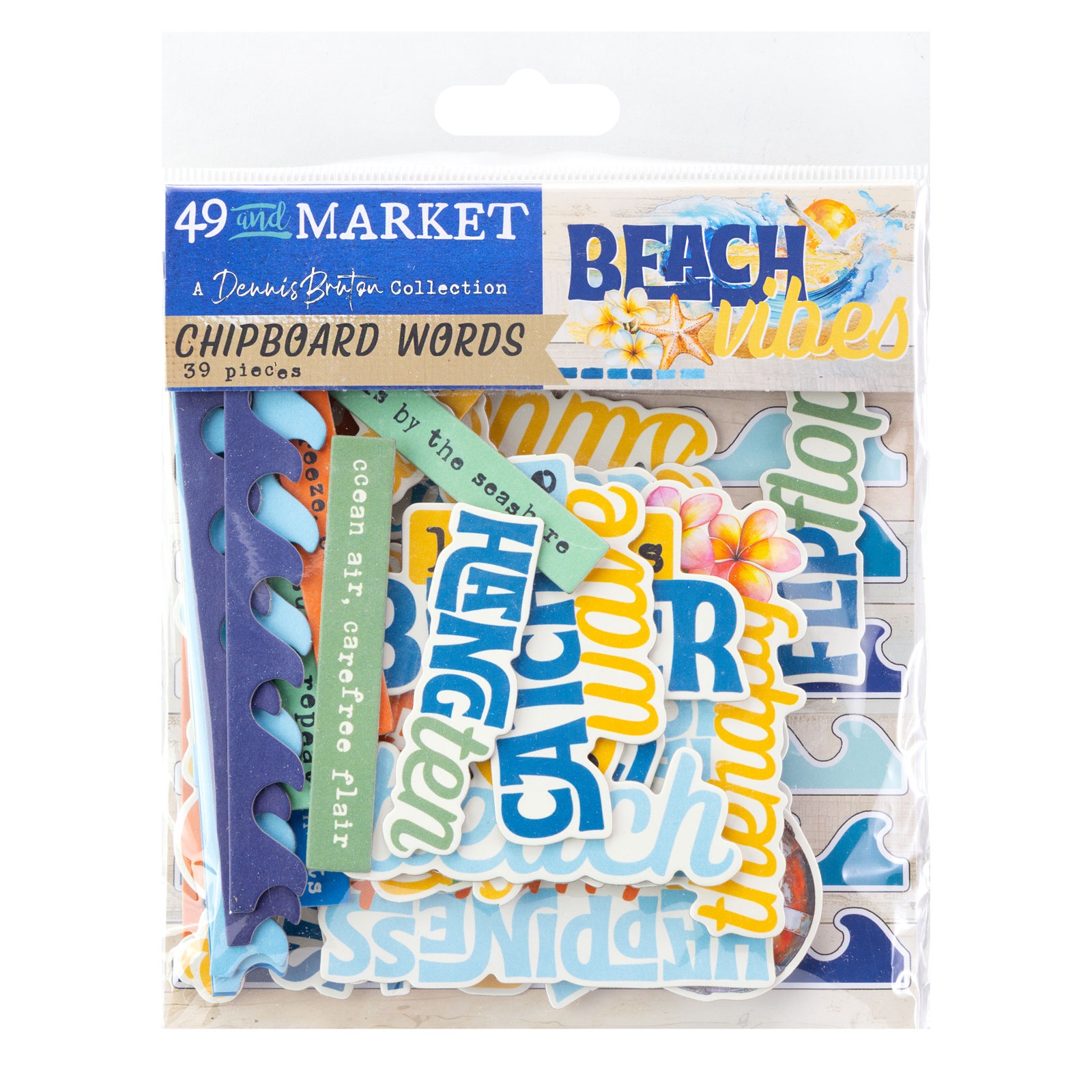 Bild von 49 And Market Chipboard Set-Beach Vibes