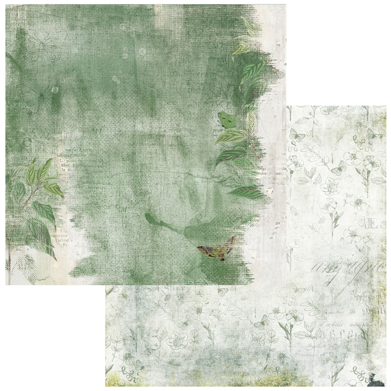 Bild von Color Swatch: Willow Double-Sided Cardstock 12"X12"-#4