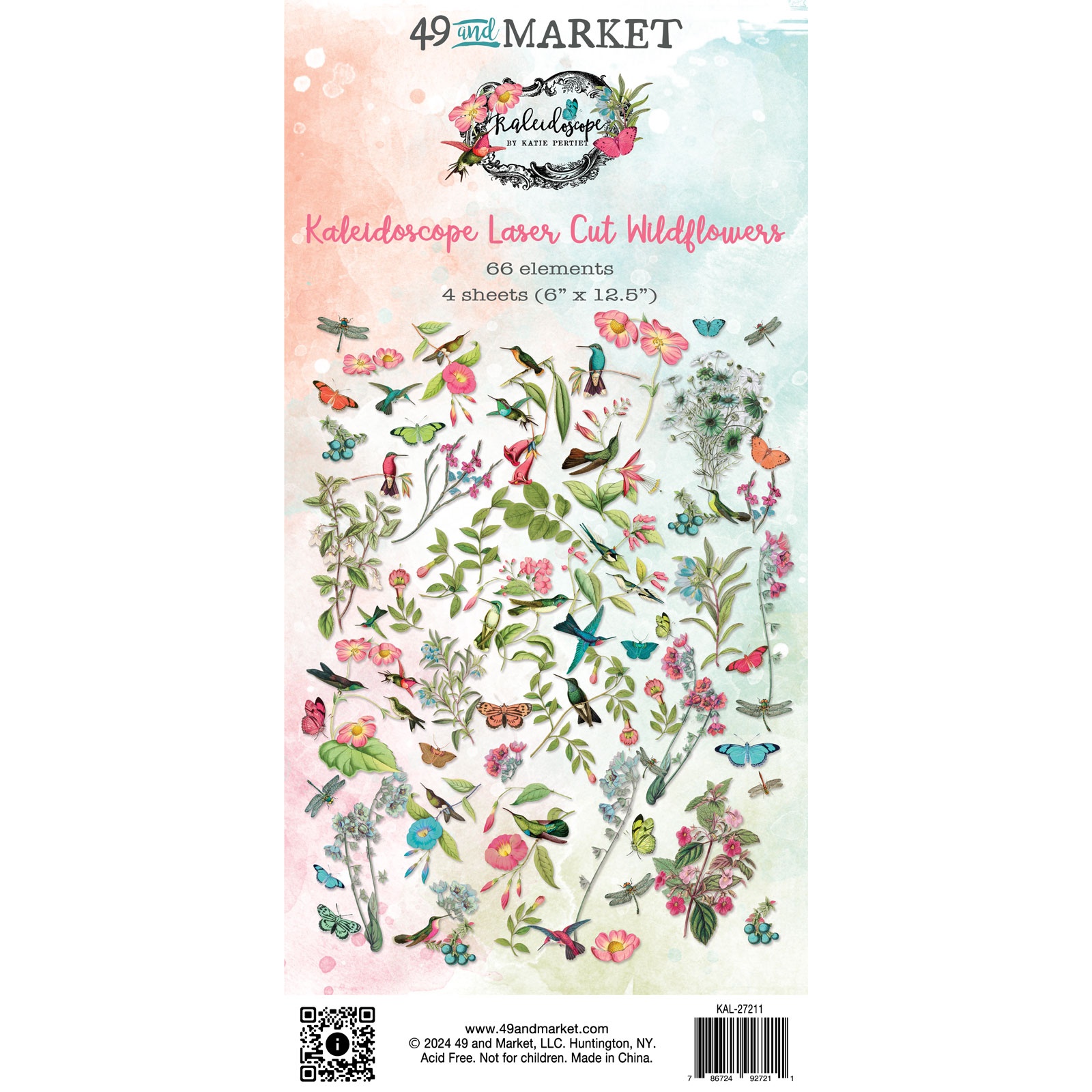 Bild von 49 And Market Laser Cut Outs-Wildflower, Kaleidoscope