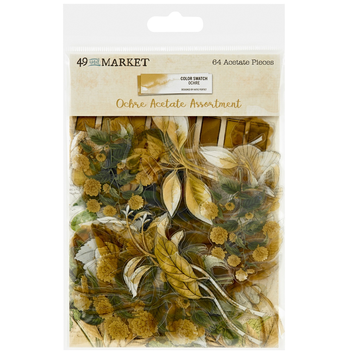 Bild von Color Swatch: Ochre Acetate Assortment-64/Pkg