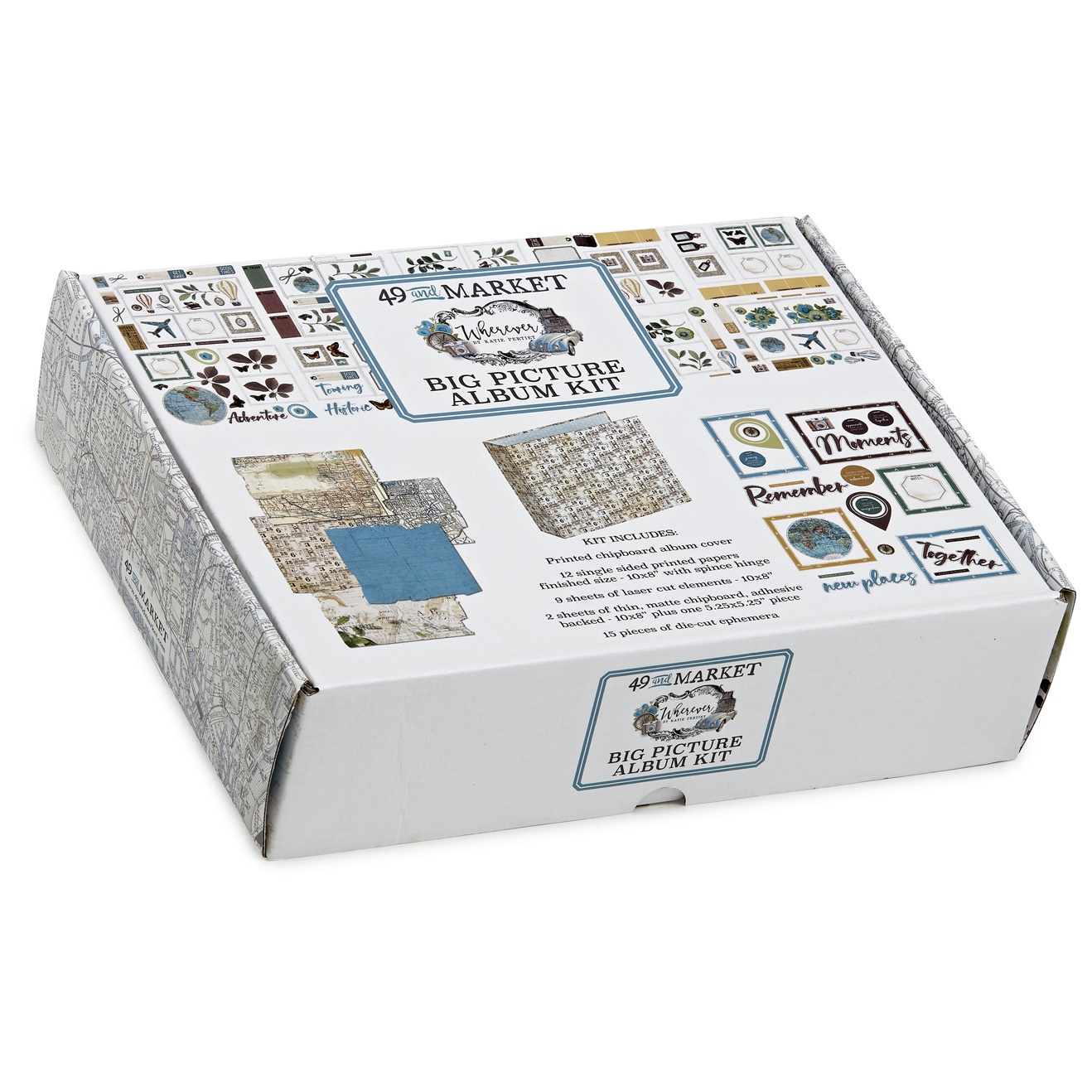 Bild von 49 And Market Big Picture Album Kit-Wherever