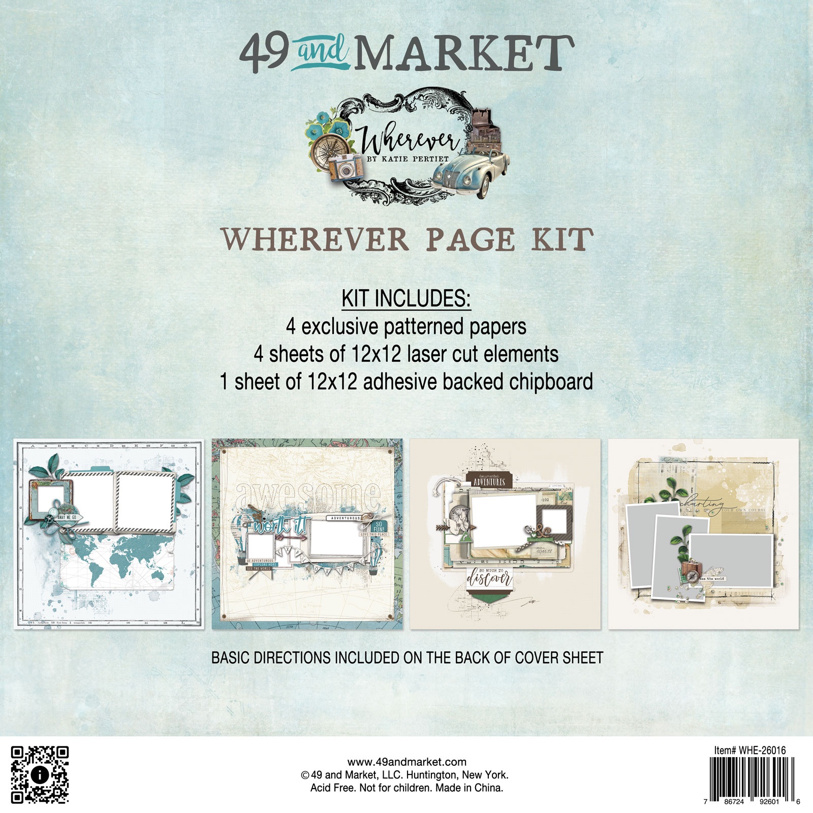 Bild von 49 And Market Page Kit-Wherever