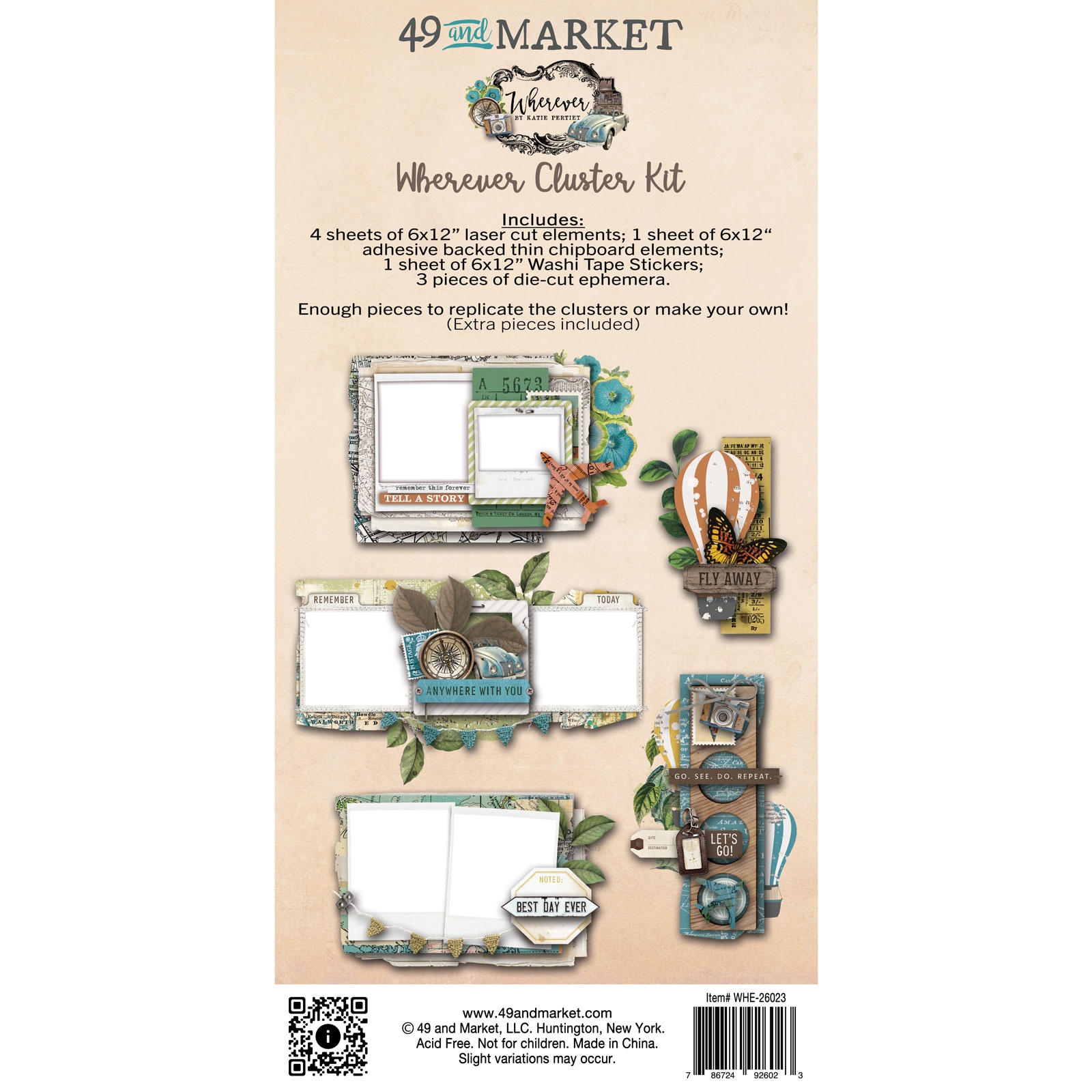 Bild von 49 And Market Cluster Kit-Wherever