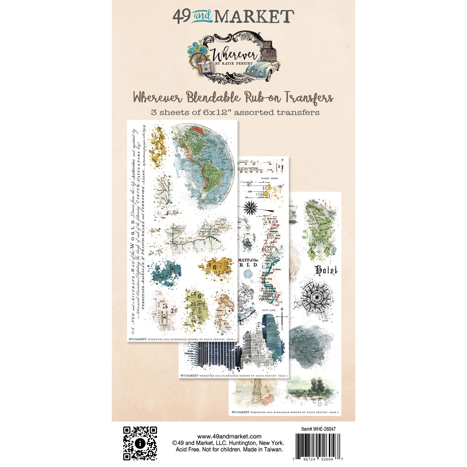 Bild von 49 And Market Rub-Ons-Blendable, Wherever