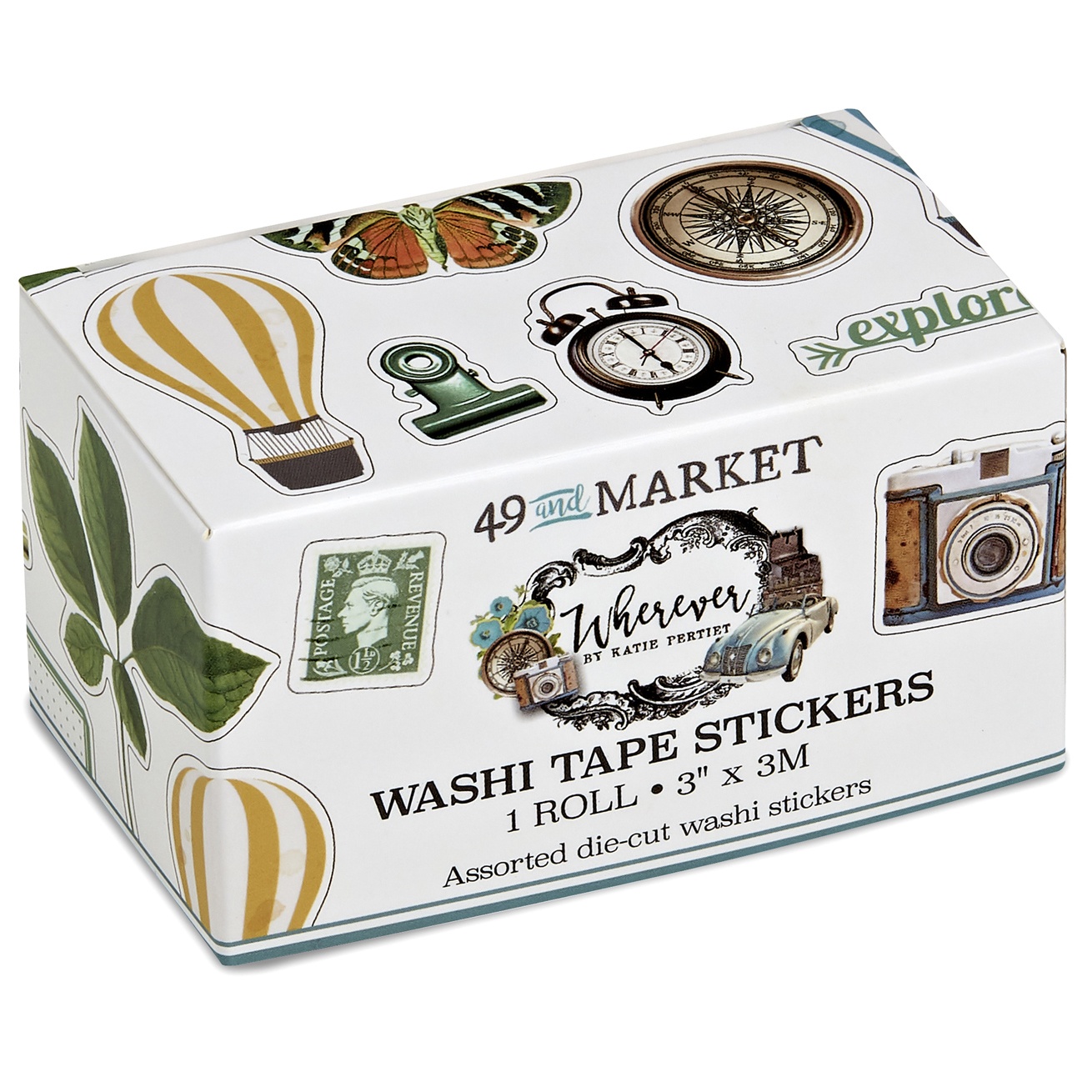 Bild von 49 And Market Washi Sticker Roll-Wherever