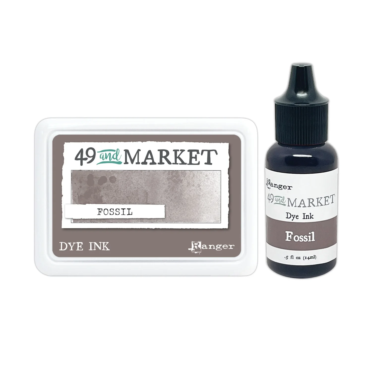 Bild von Ranger 49 and Market Fossil Stempelkissen & Nachfüller Bundle
