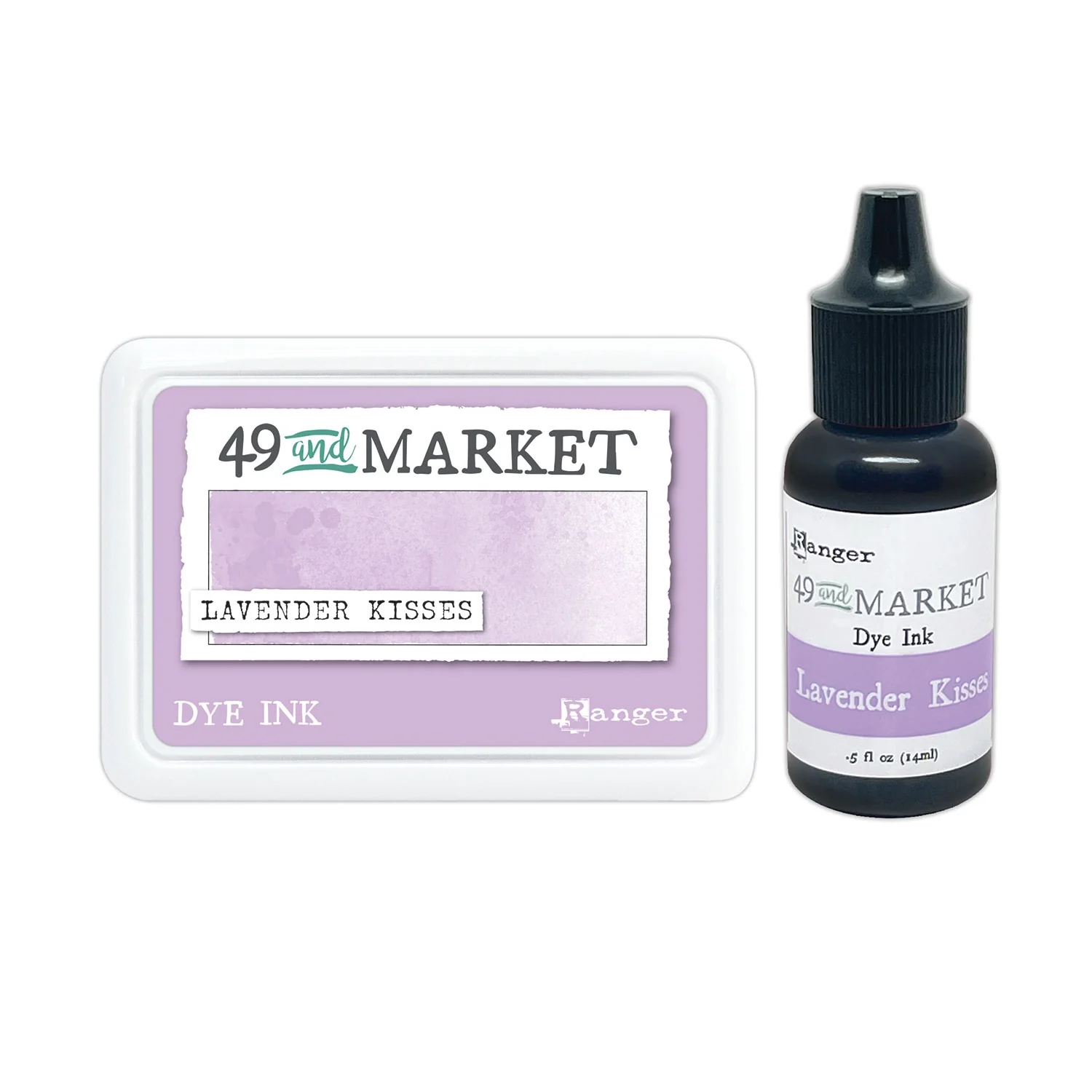 Bild von Ranger 49 and Market Lavender Kisses Stempelkissen & Nachfüller Bundle