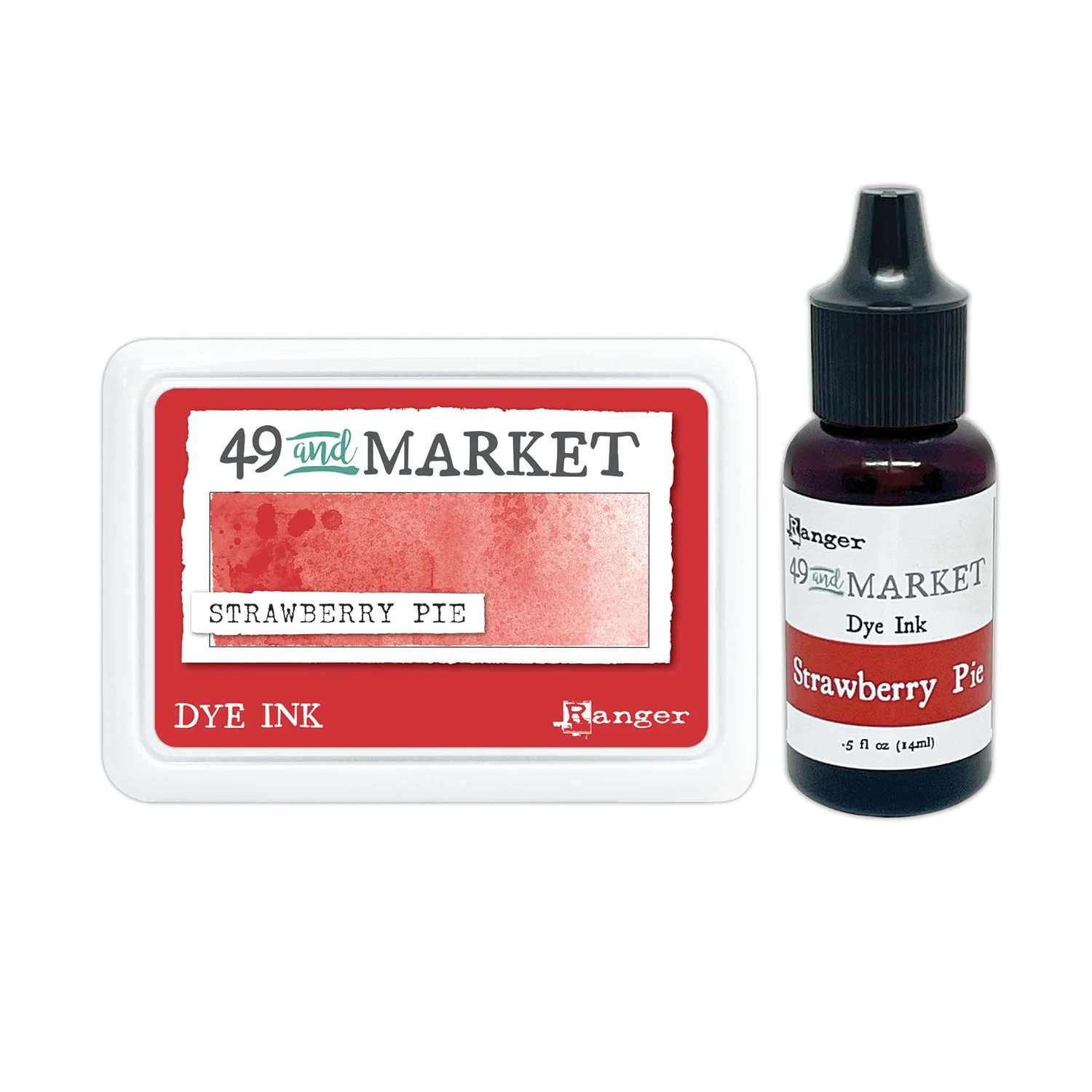 Bild von Ranger 49 and Market Strawberry Pie Stempelkissen & Nachfüller Bundle