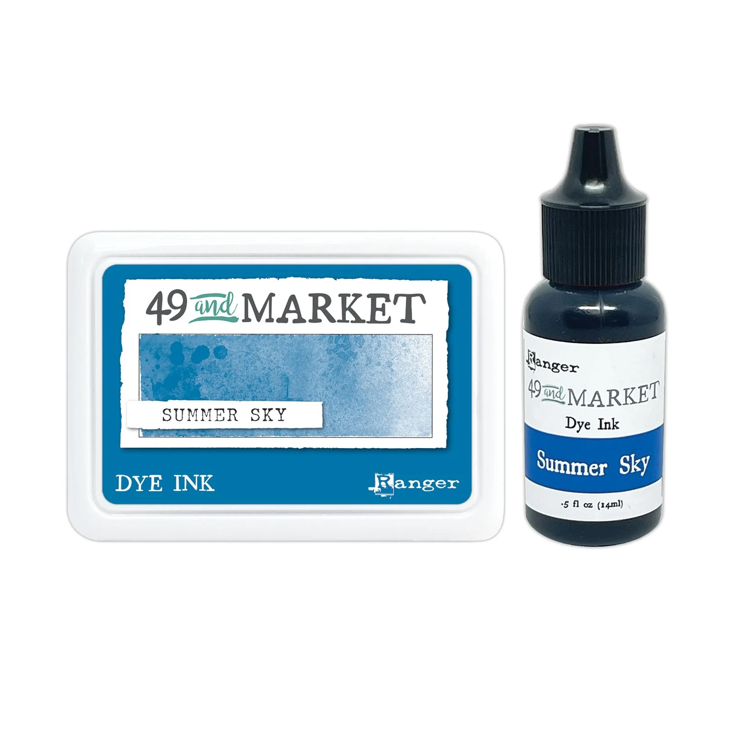 Bild von Ranger 49 and Market Summer Sky Stempelkissen & Nachfüller Bundle