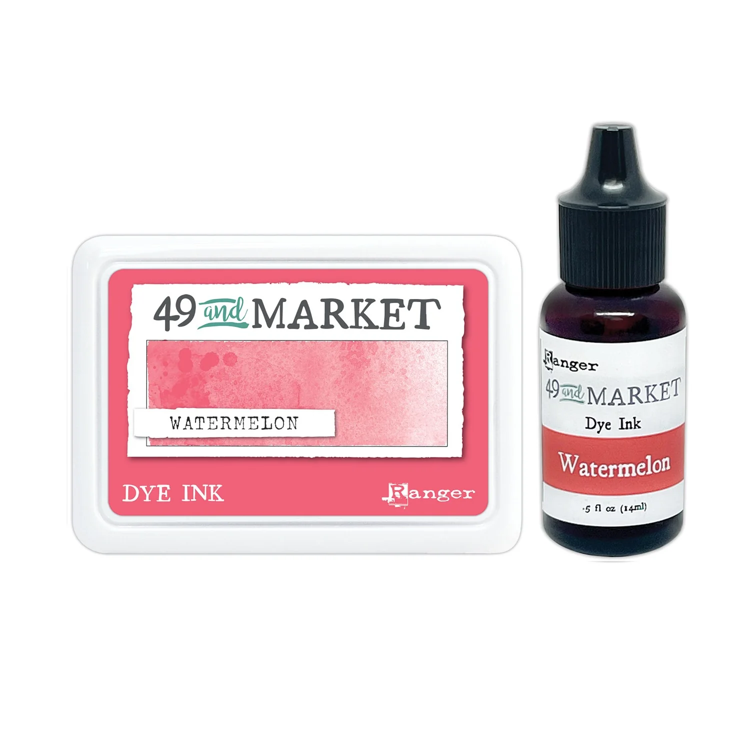 Bild von Ranger 49 and Market Watermelon Stempelkissen & Nachfüller Bundle