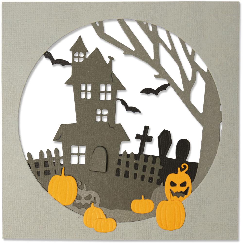 Bild von Haunted Hills - Sizzix Thinlits Die
