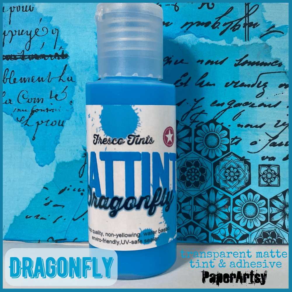 Bild von PaperArtsy Mattint - Dragonfly