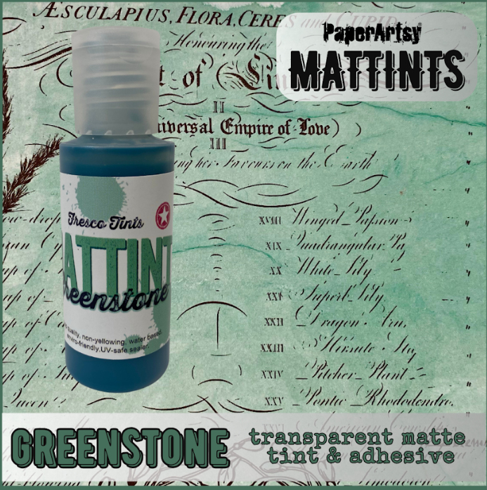 Bild von PaperArtsy Mattint - Greenstone