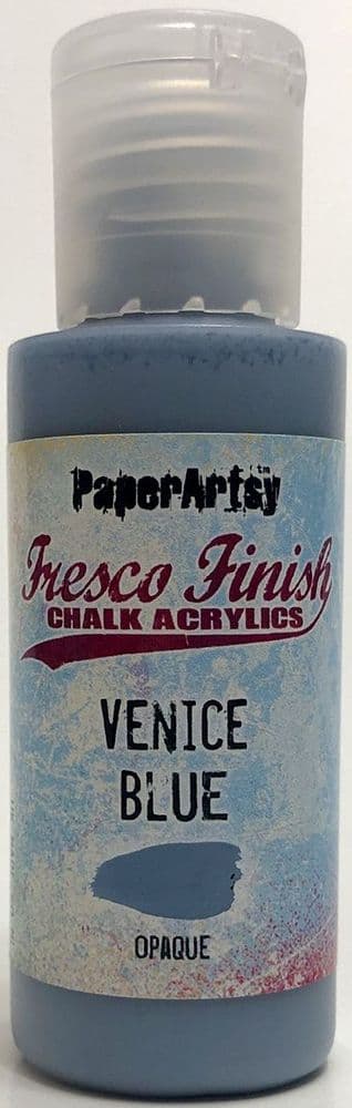 Bild von PaperArtsy Fresco Finish Arylfarbe - Venice Blue