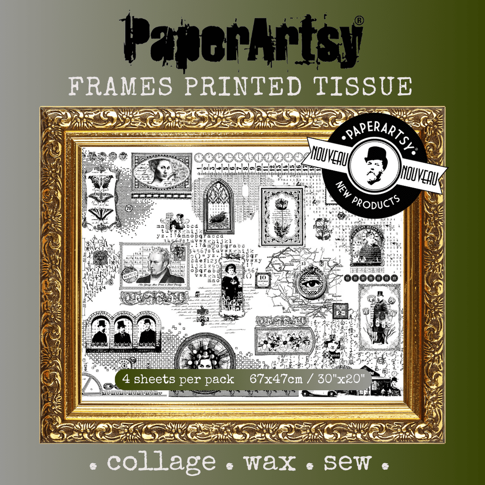 Bild von PaperArtsy Printed Tissue - Frames