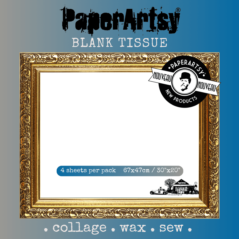 Bild von PaperArtsy Printed Tissue - Blank