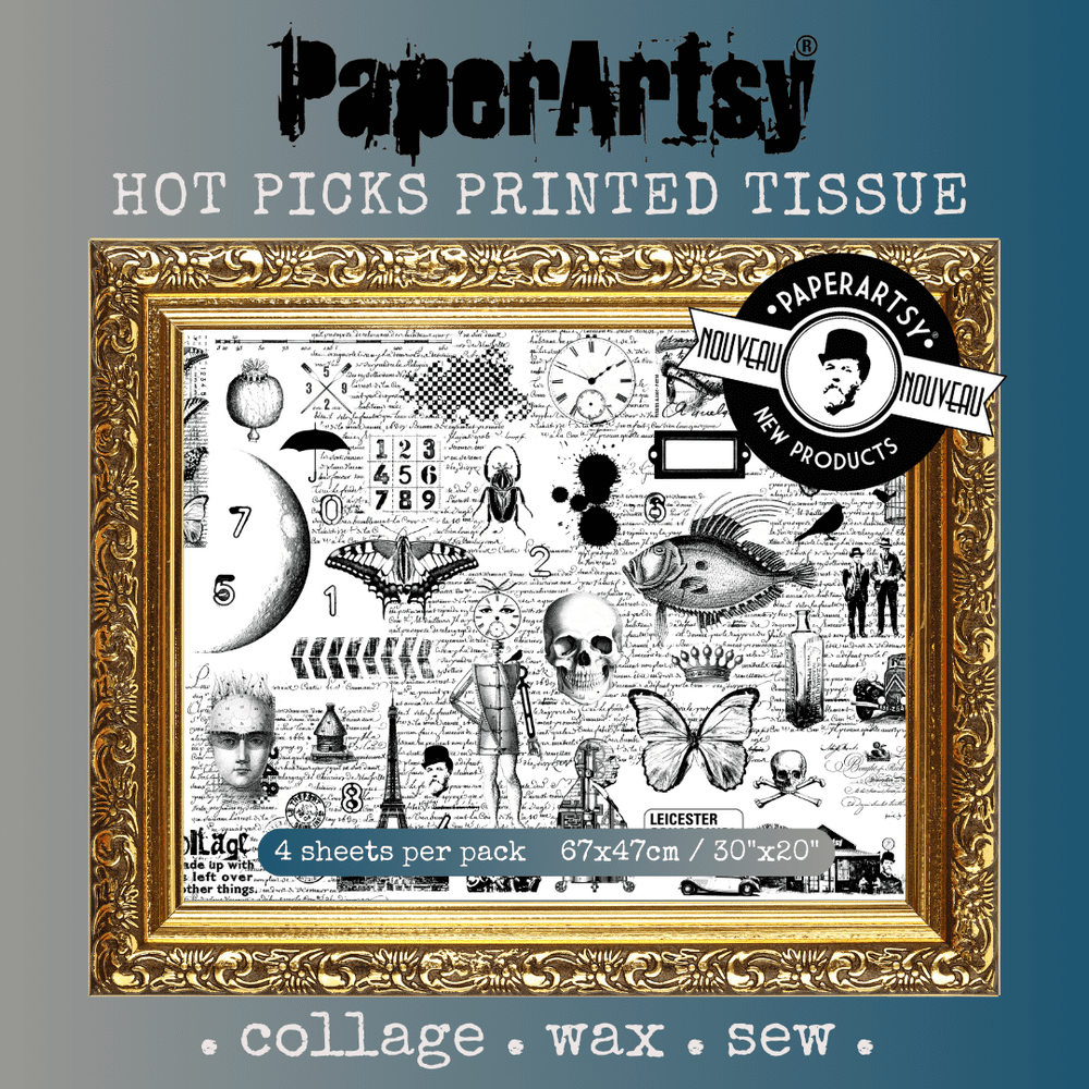 Bild von PaperArtsy Printed Tissue - Hot Picks