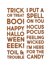 Bild von Sizzix Thinlits Dies By Tim Holtz 9/Pkg-Bold Text Halloween