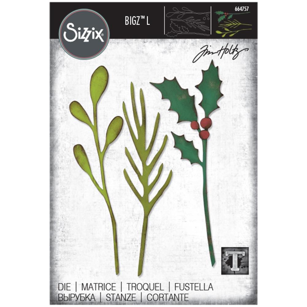 Bild von Festive Stems - Sizzix Bigz L Die by Tim Holtz