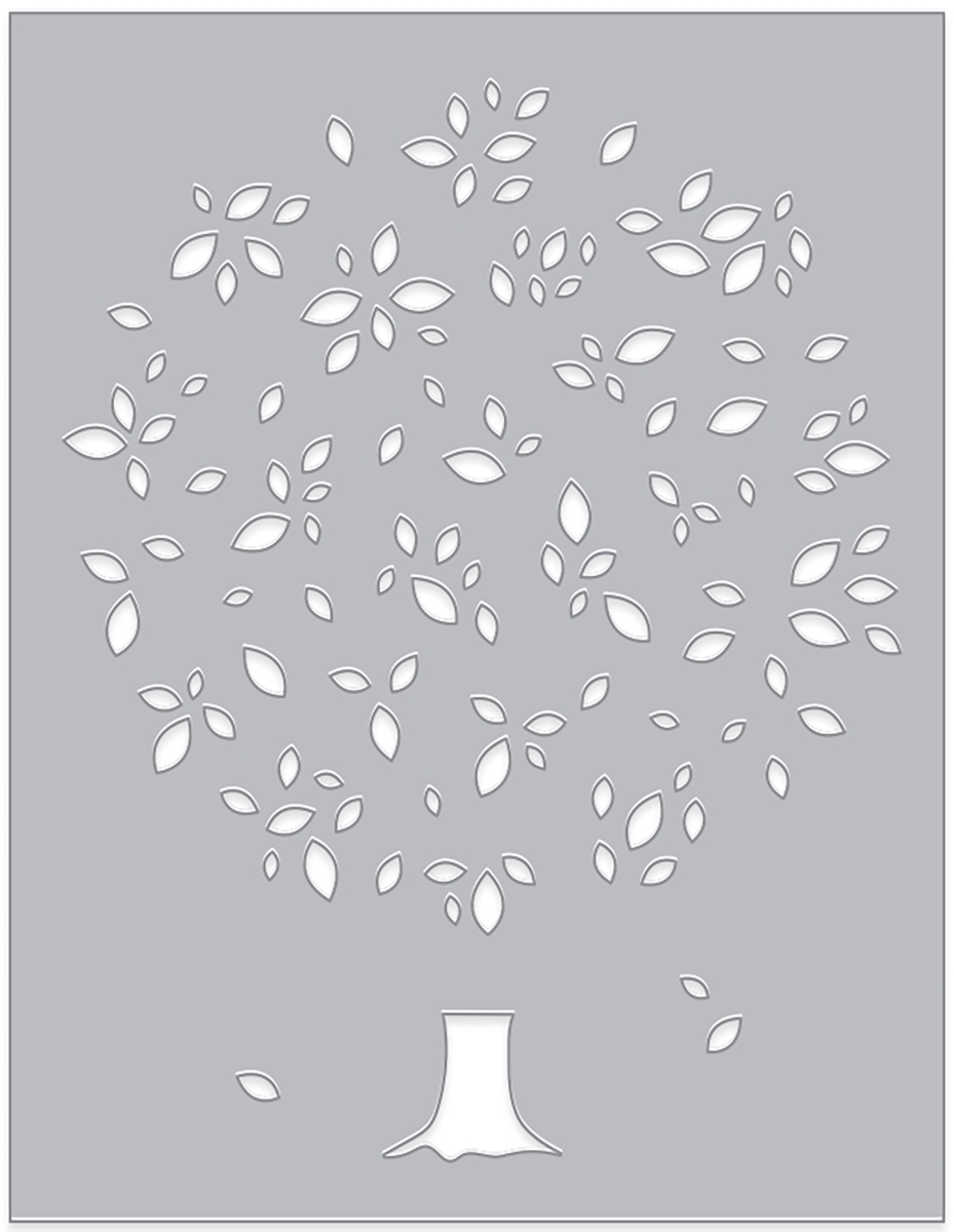 Bild von Tree & Leaf - Confetti Stanze -  Fancy Dies by Hero Arts