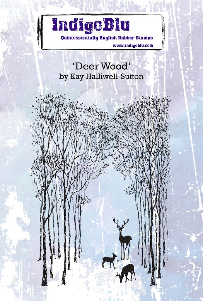 Bild von Deer Wood - IndigoBlu Stempel