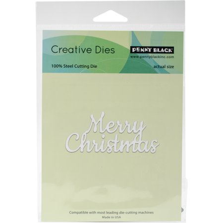 Bild von Merry Christmas Schriftzug - Stanze by Penny Black