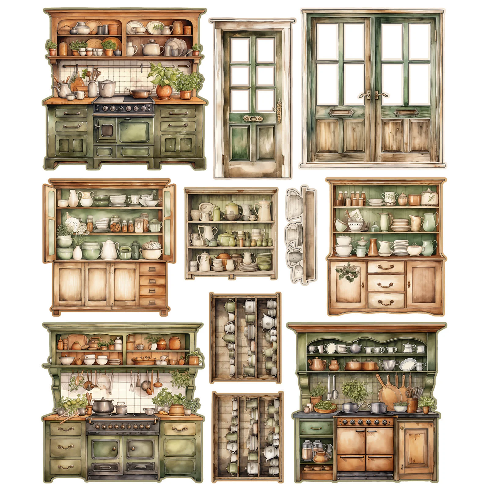 Bild von Cottagecore Die-Cuts Elements by 49 And Market