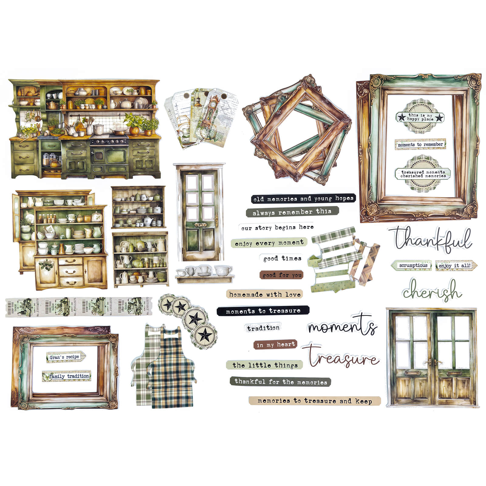 Bild von Cottagecore Die-Cuts Elements by 49 And Market
