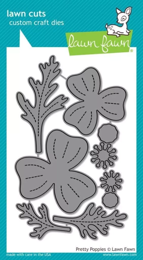 Bild von Pretty Poppies Stanze by Lawn Fawn