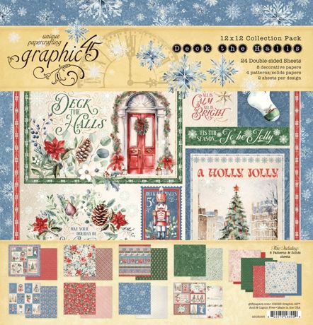 Bild von Deck The Halls Collection Pack 12x12" by Graphic 45