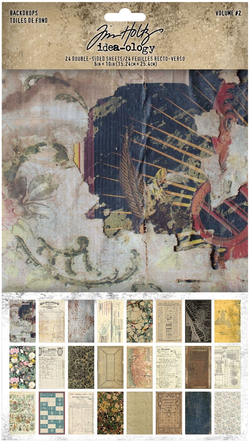 Bild von Idea-ology Backdrops Volume #2 by Tim Holtz