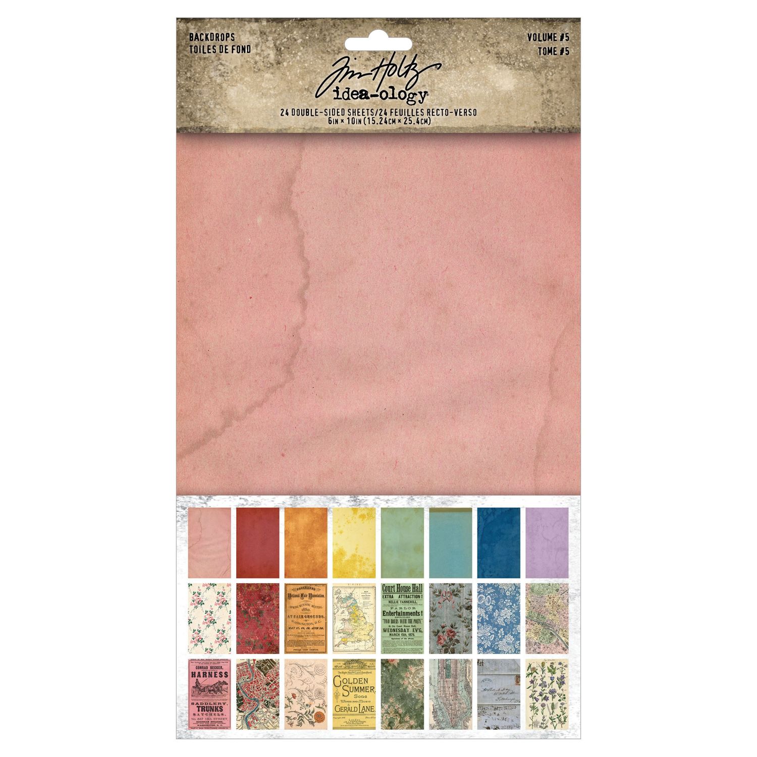 Bild von Idea-ology Backdrops Volume #5 by Tim Holtz