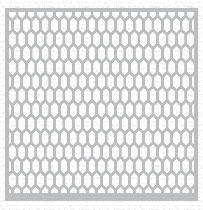 Bild von Happy Hexagons Malschablone