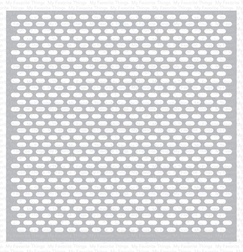 Bild von Punched Pattern Malschablone