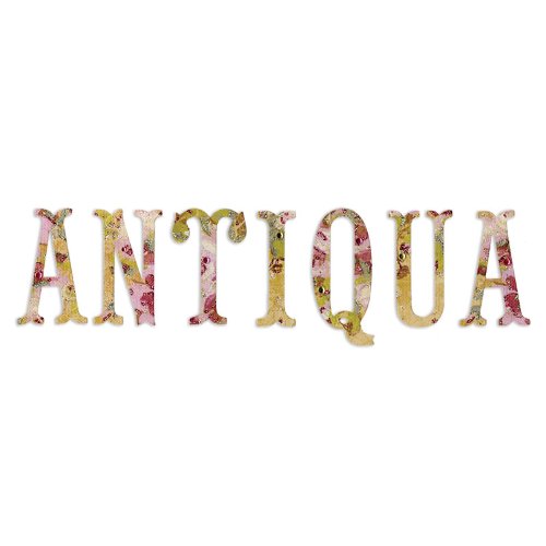 Bild von Alphabet Set Antiqua Capital Letters - Sizzix Sizzlits