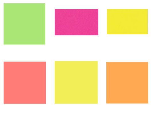 Bild von Bazzill Neon Smoothies Cardstock 12"x 12" in verschiedenen Farben