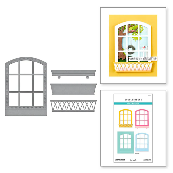 Bild von Spellbinders Vista View Window Etched Dies