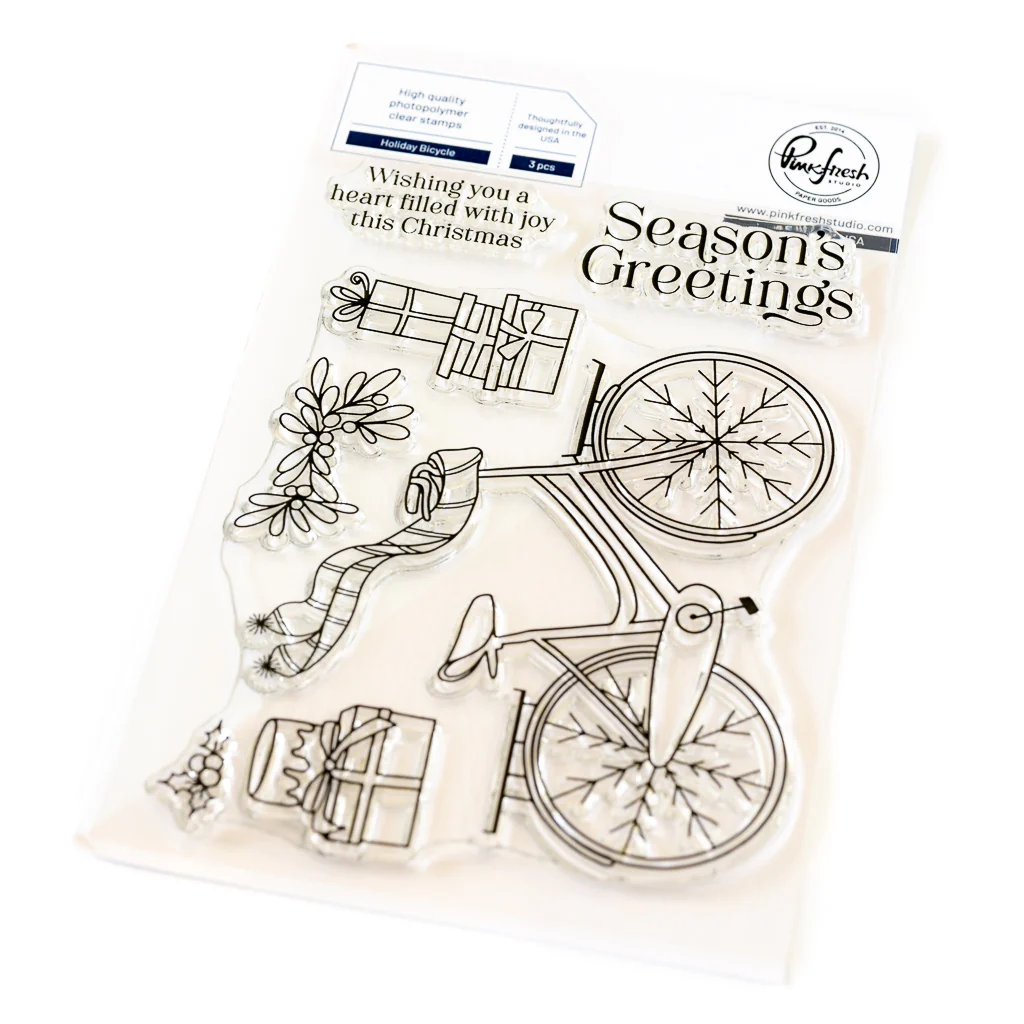Holiday Bicycle - Pinkfresh Studio Bundle