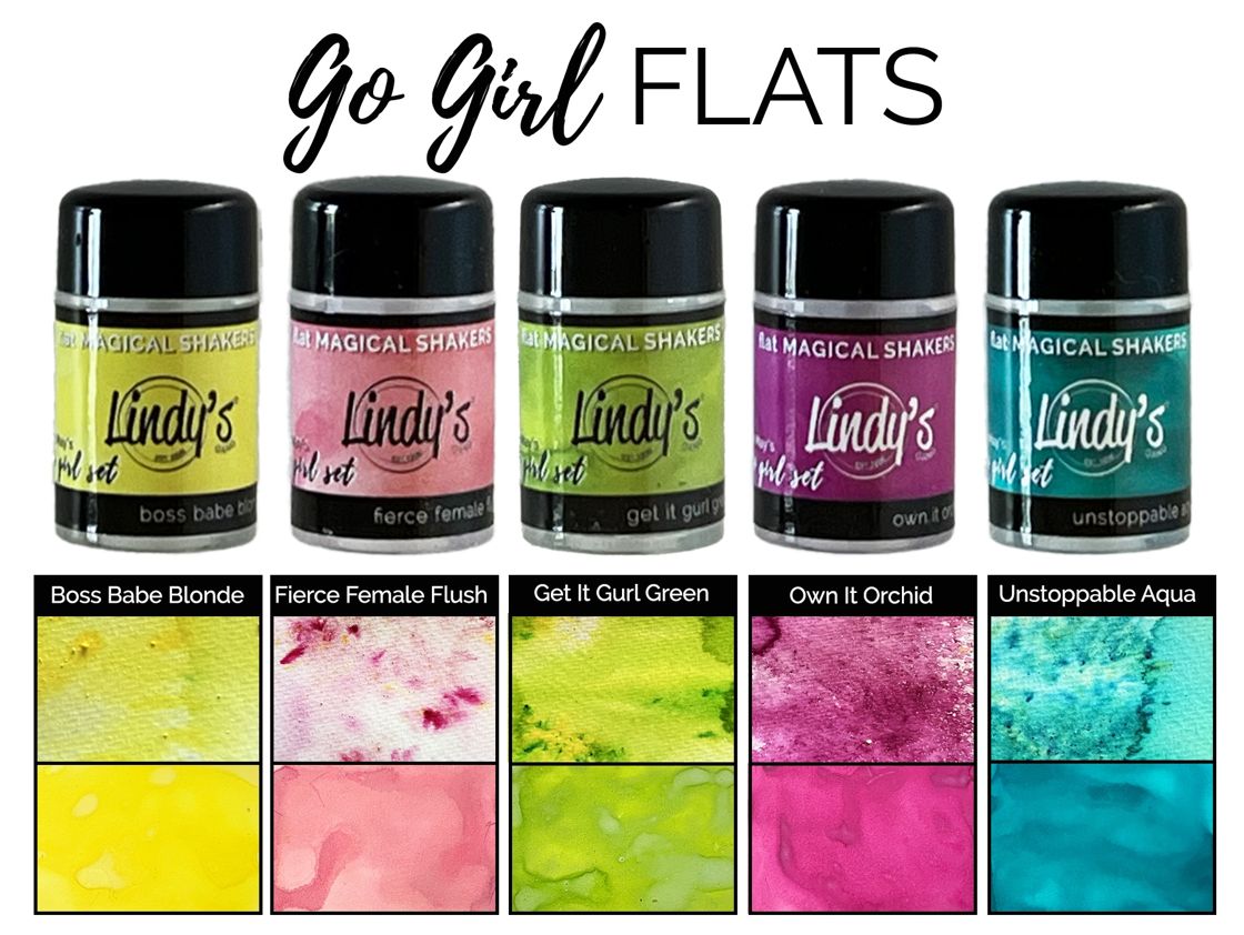 Go Girl Flats - Lindy's Stamp Gang Magical Shaker 2.0